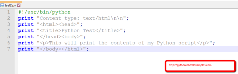 How To Insert Python In Your HTML Page | Python In HTML Examples